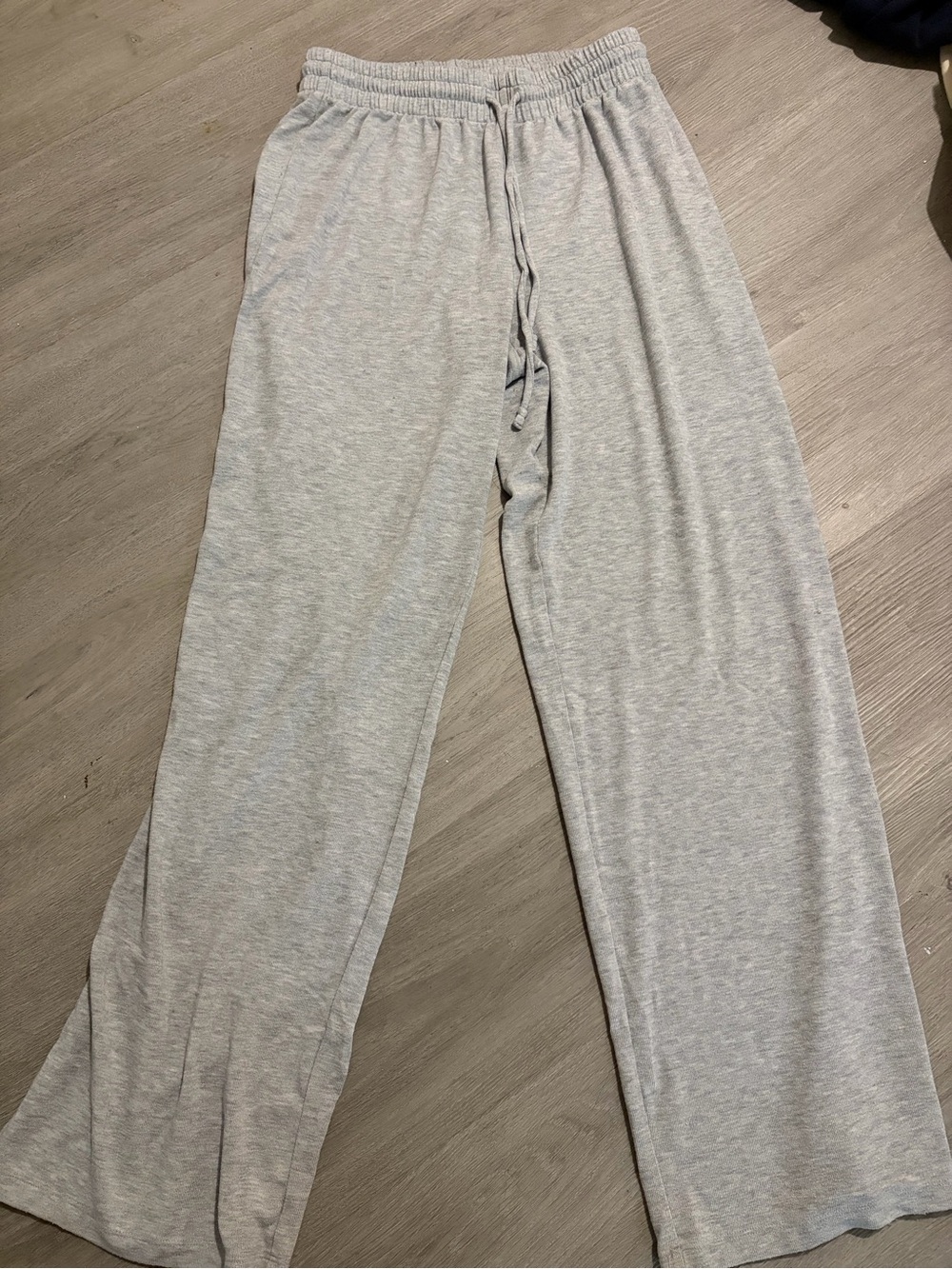 Tna Aritzia Recharge Wide Leg Lounge Pant Heather Grey Size M